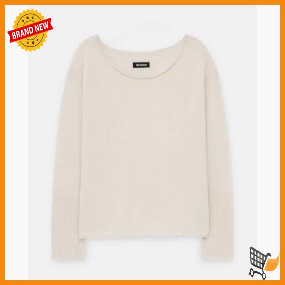 Lightweight Cashmere Pullover Sweater Boatneck Re… - image 5